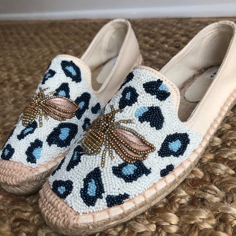 New: Tiana New York Queen Bee Espadrilles. US Size 7